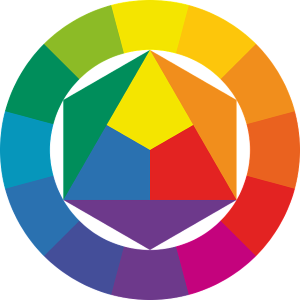 Farbkreis zur Farbgestaltung
